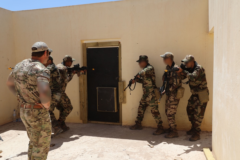 Morocco, US Special Forces conduct close-quarter training at African Lion 2025