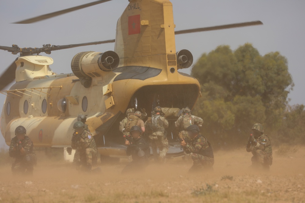 US, Ghana, Hungary, Morocco Special Forces showcase joint strength in Morocco at African Lion 25