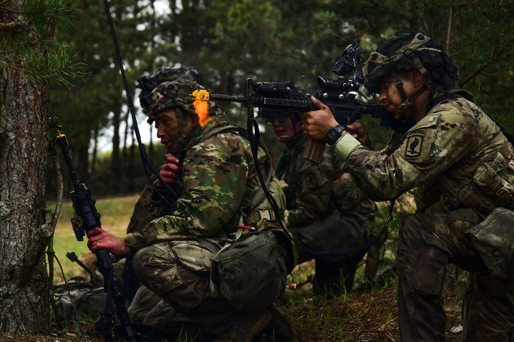 Swift Response 2025: 173rd Airborne Brigade and French soldiers conduct a Military Operation on Urban Terrain