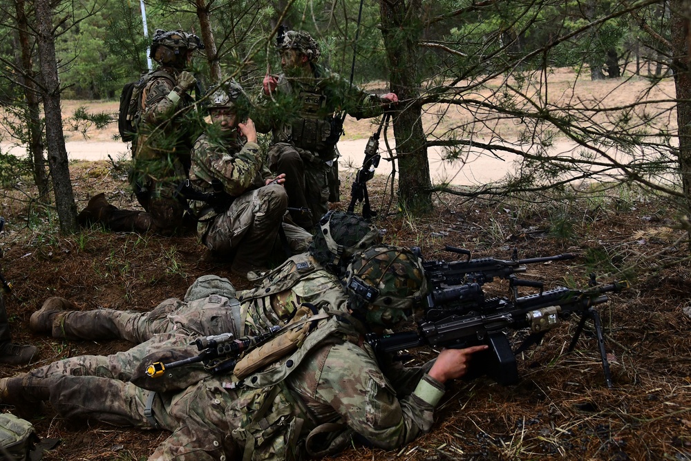 Swift Response 2025: 173rd Airborne Brigade and French soldiers conduct a Military Operation on Urban Terrain