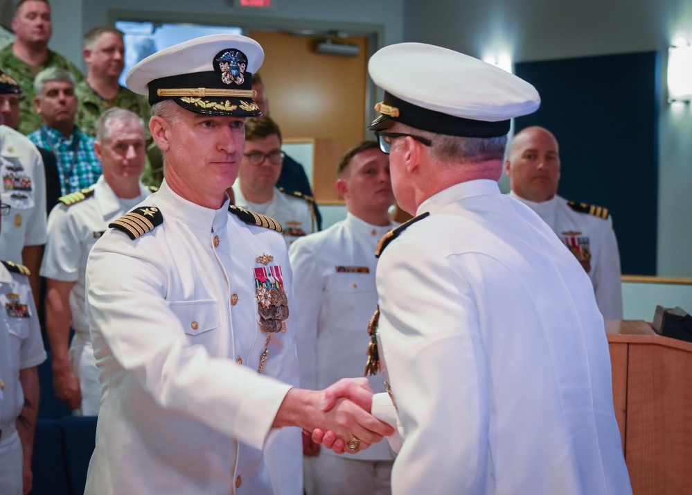 ONI NWAC Change of Command Ceremony