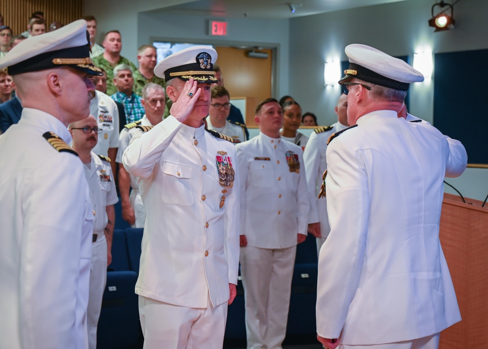 ONI NWAC Change of Command Ceremony
