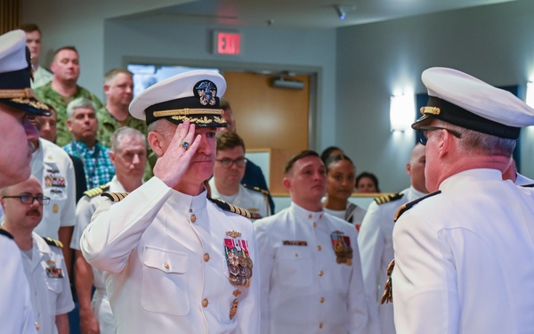ONI NWAC Change of Command Ceremony