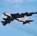 U.S. B-52s take off for mission in support of Bomber Task Force Europe