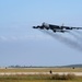 U.S. B-52s take off for mission in support of Bomber Task Force Europe