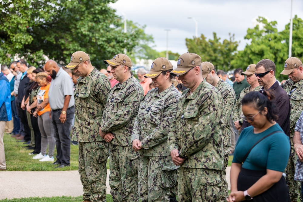 Honoring our Fallen Heroes: Norfolk Naval Shipyard Stands Together at Annual Memorial Day Fall-In for Colors