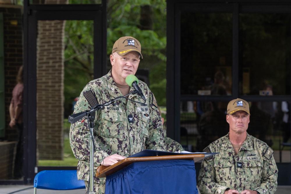 Honoring our Fallen Heroes: Norfolk Naval Shipyard Stands Together at Annual Memorial Day Fall-In for Colors