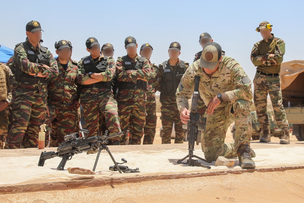 Morocco, US Special Operations enhance weapon lethality at African Lion 2025
