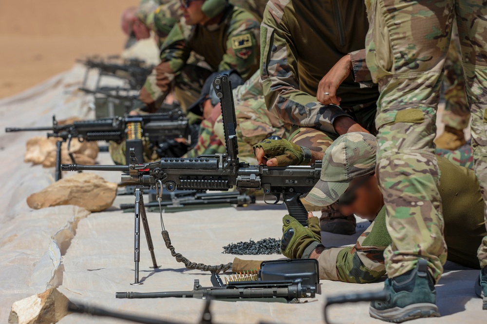 Morocco, US Special Operations Forces enhance weapon lethality at African Lion 2025