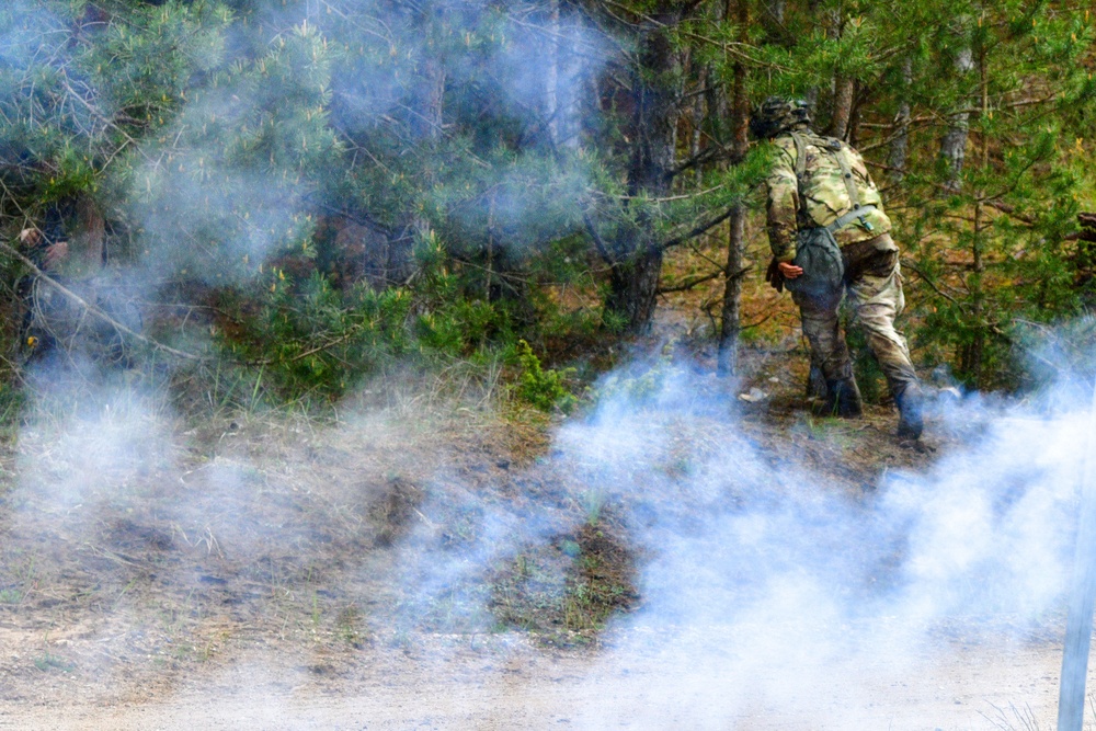 Swift Response 2025: 173rd Airborne Brigade and French soldiers conduct a Military Operation on Urban Terrain