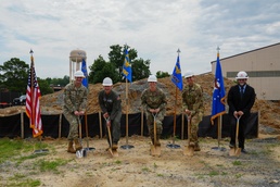 Air Combat Command missions break ground on new Battle Management Complex at Robins AFB