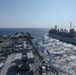 USS Iwo Jima Conducts a Replenishment at Sea