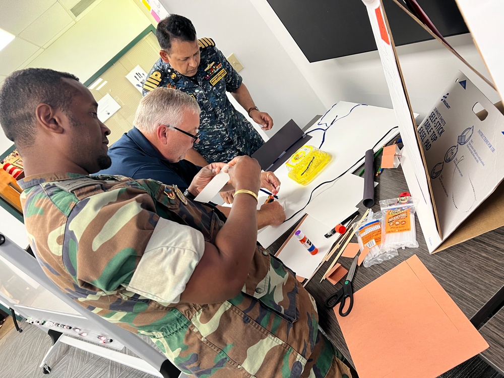 NAVSCIATTS' Rapid Prototyping Exercise with NASA!