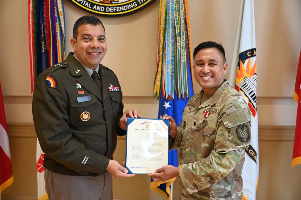 State Inspector General Receives Meritorious Service Medal (MSM) with Oak Leaf Cluster