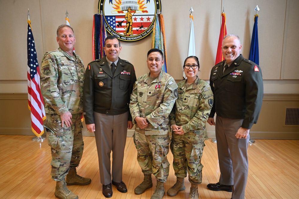 State Inspector General Receives Meritorious Service Medal (MSM) with Oak Leaf Cluster