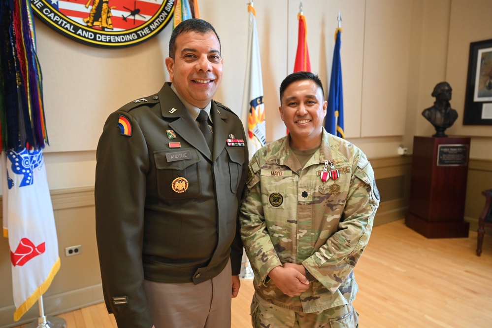 State Inspector General Receives Meritorious Service Medal (MSM) with Oak Leaf Cluster