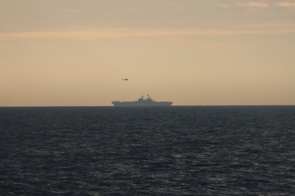Flight Operations onboard USS Gonzalez (DDG 66)