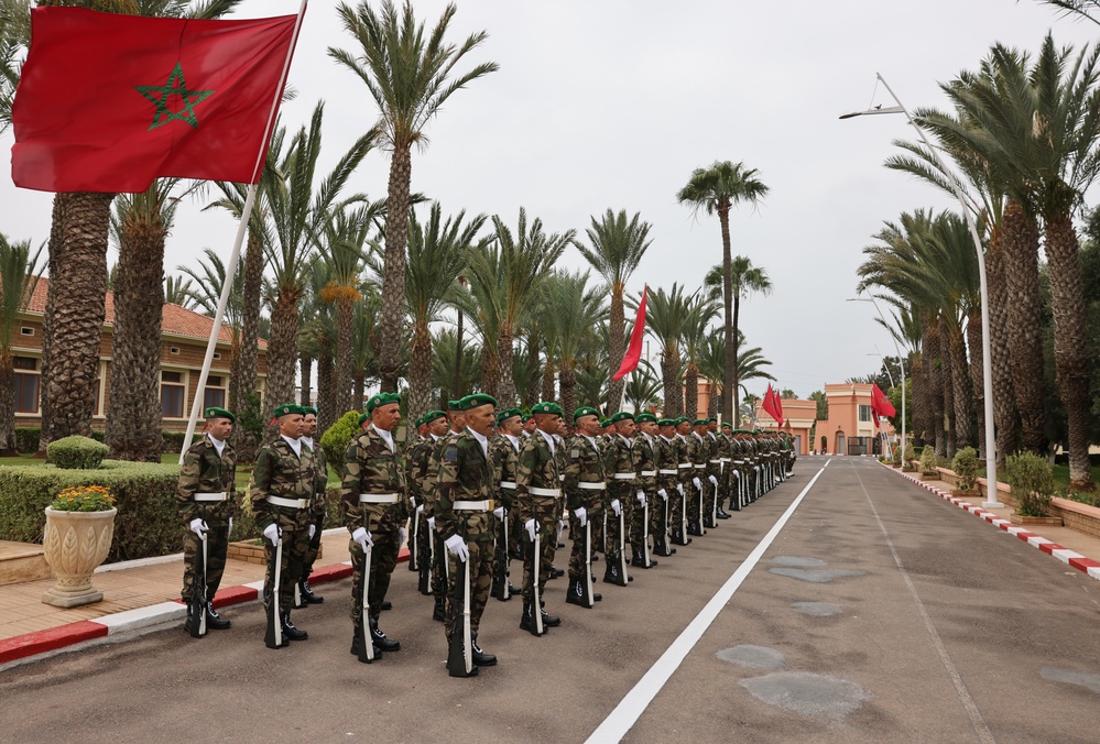 US Marine Gen. Michael Langley visits Morocco Southern Zone Headquarters during African Lion 2025