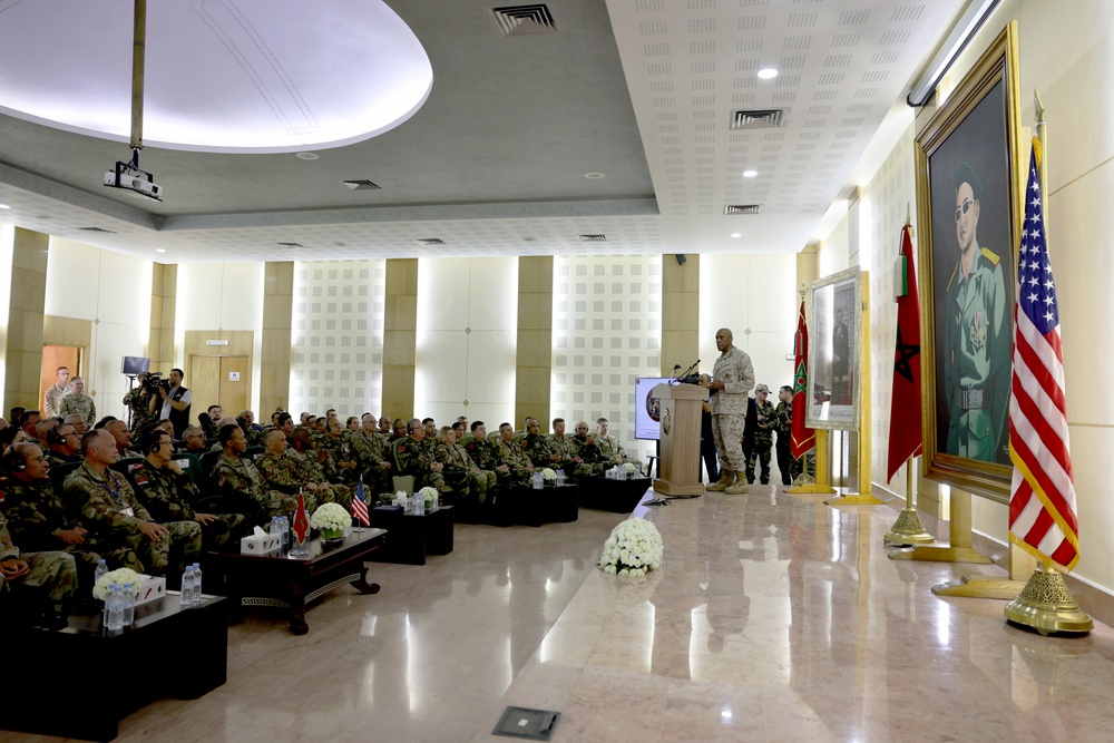 US Marine Gen. Michael Langley visits Morocco Southern Zone Headquarters during African Lion 2025