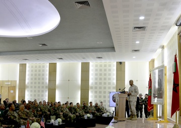 US Marine Gen. Michael Langley visits Morocco Southern Zone Headquarters during African Lion 2025