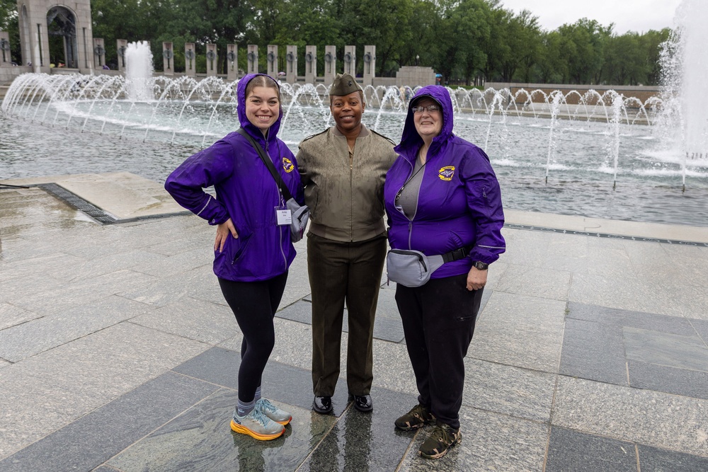 Commander for Marine Corps Systems Command welcomes Michigan Veterans to Nation’s Capital