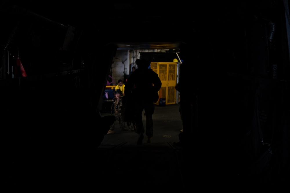22nd MEU | BLT 3/6 Conducts On/Off Drills aboard USS Iwo Jima