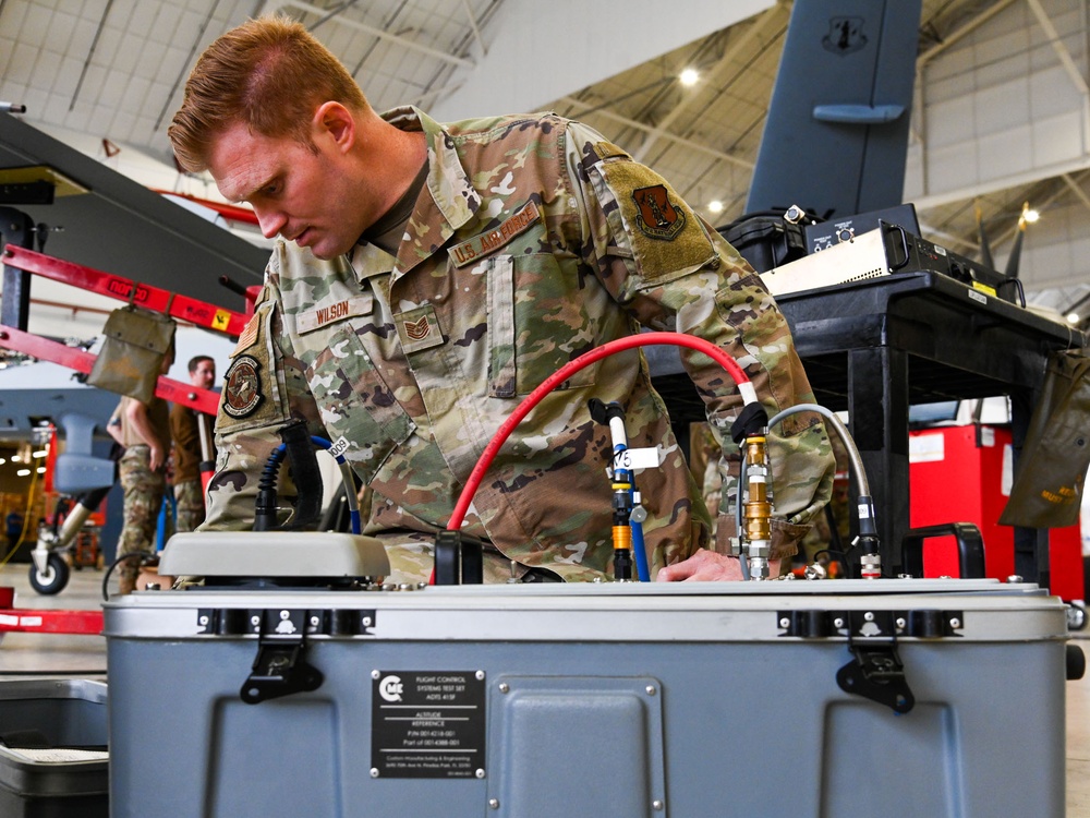 The 147th Attack Wing Participates in Formidable Shield 25 with MQ-9