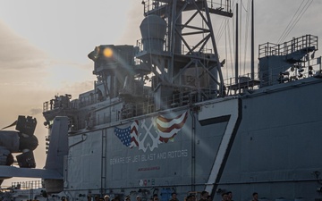 22nd MEU | BLT 3/6 PT on the Flight Deck
