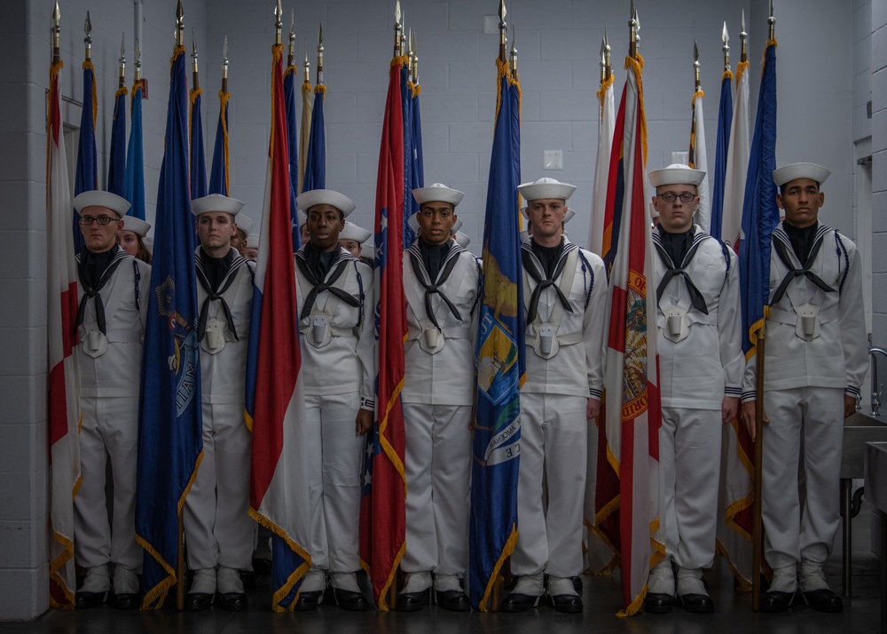 Pass-In-Review At Recruit Training Command