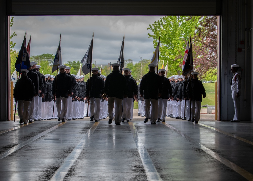 Pass-In-Review At Recruit Training Command