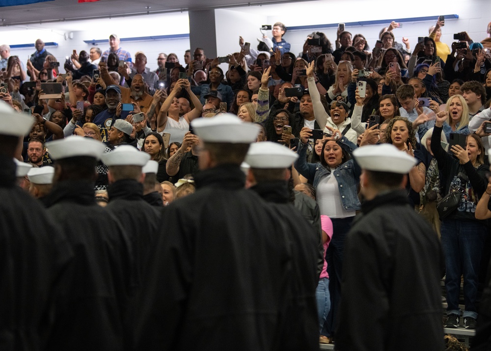 Pass-In-Review At Recruit Training Command