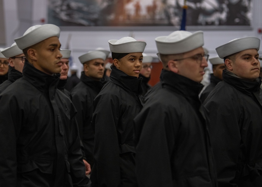 Pass-In-Review At Recruit Training Command