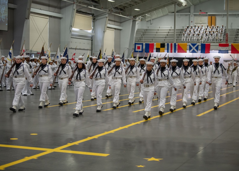 Pass-In-Review At Recruit Training Command