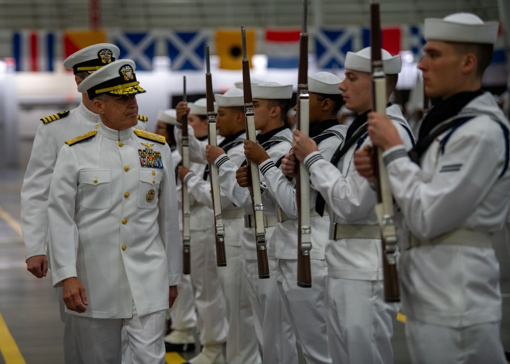Pass-In-Review At Recruit Training Command