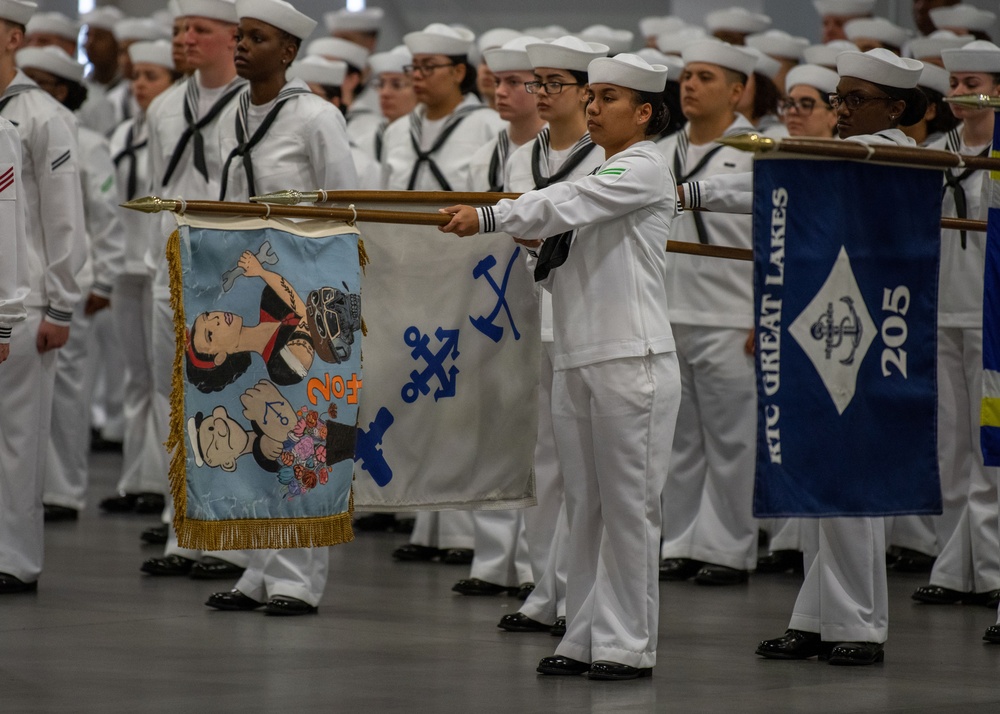 Pass-In-Review At Recruit Training Command