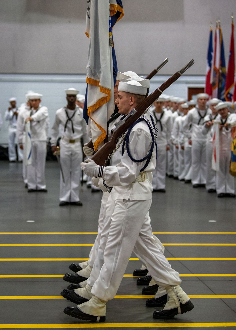 Pass-In-Review At Recruit Training Command