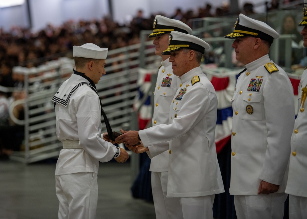 Pass-In-Review At Recruit Training Command