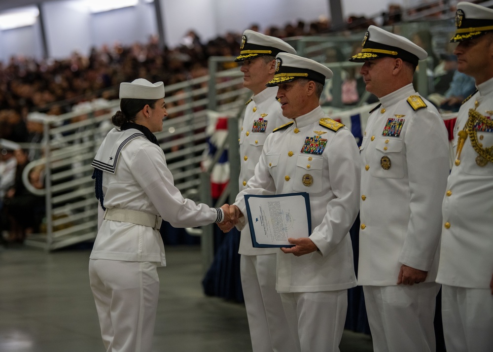 Pass-In-Review At Recruit Training Command