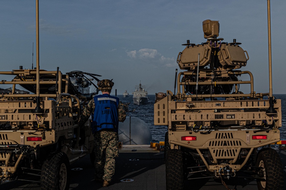 22nd MEU | UAS Operations Aboard USS Iwo Jima