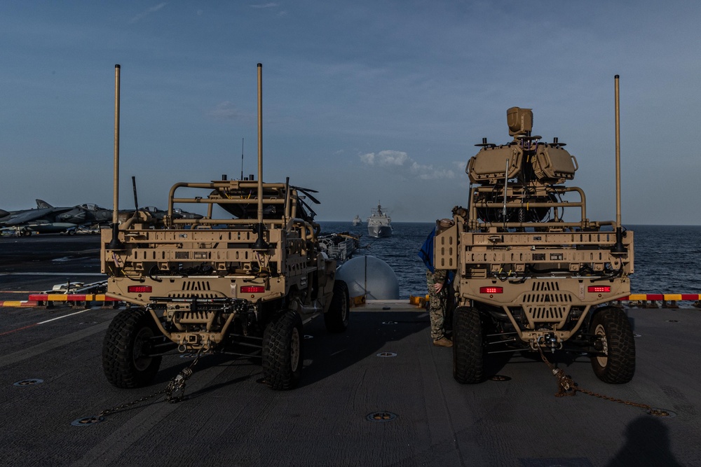 22nd MEU | UAS Operations Aboard USS Iwo Jima
