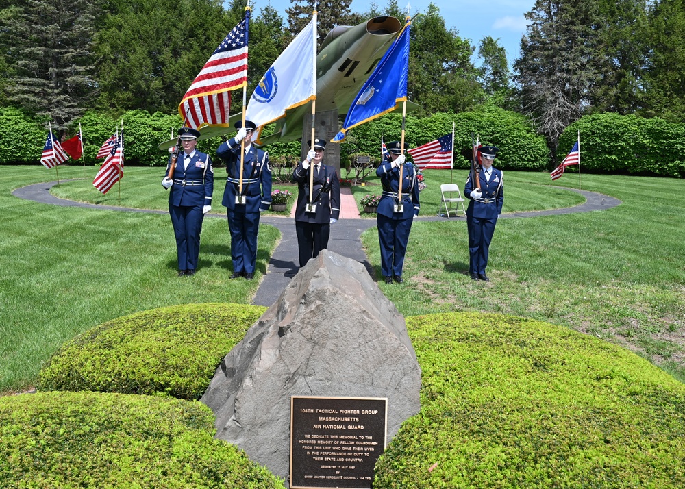 104th Fighter Wing holds 38th annual F-100 rededication ceremony, remembers fallen Barnestormers