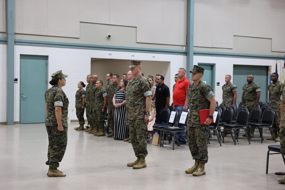 8th Marine Corps District Relief and Appointment
