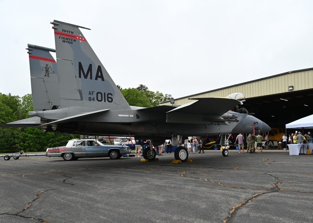 104th Fighter Wing honored at Westfield Aviation Museum Open House