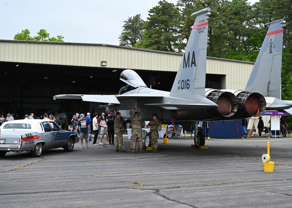 104th Fighter Wing honored at Westfield Aviation Museum Open House