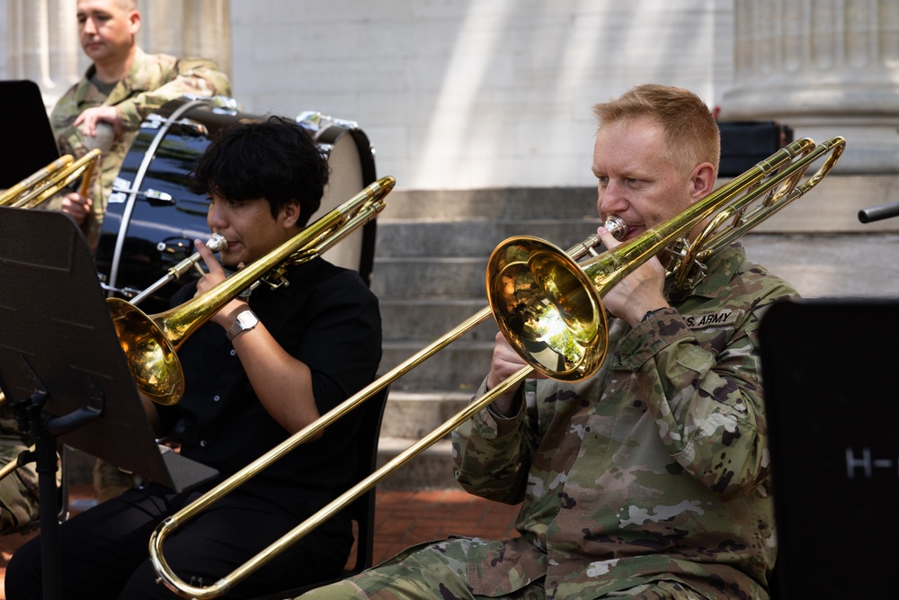 Kentucky Guard band supports Kentucky Historical Society Lafayetter Day