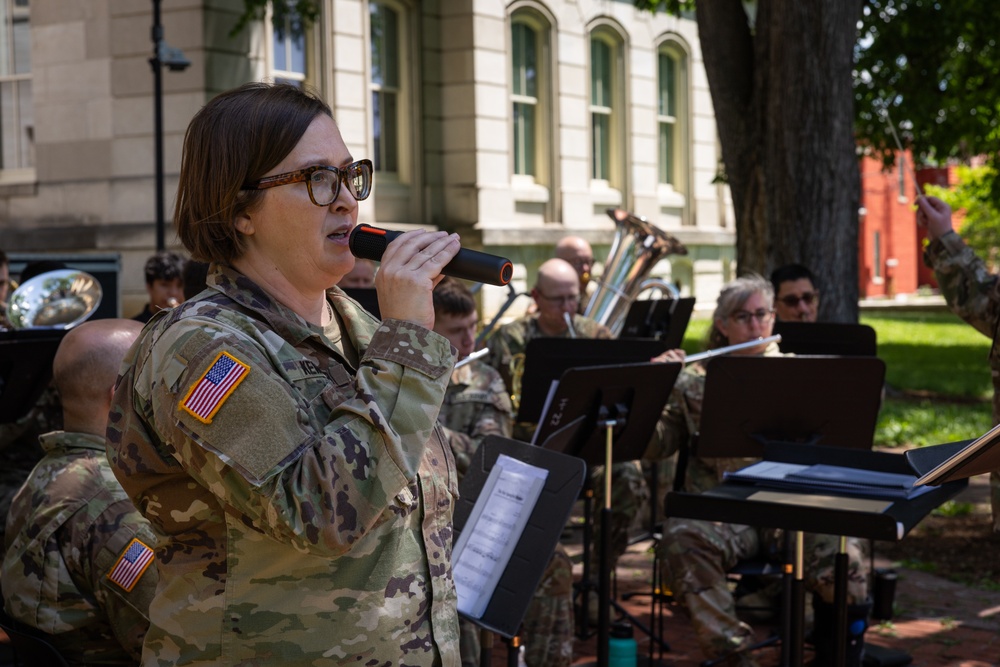 Kentucky Guard band supports Kentucky Historical Society Lafayetter Day