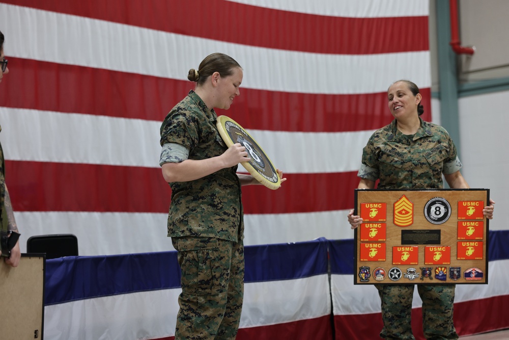 8th Marine Corps District Relief and Appointment