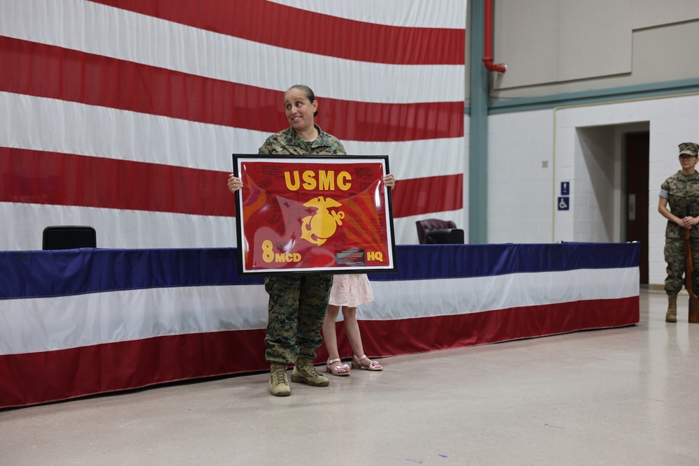 8th Marine Corps District Relief and Appointment