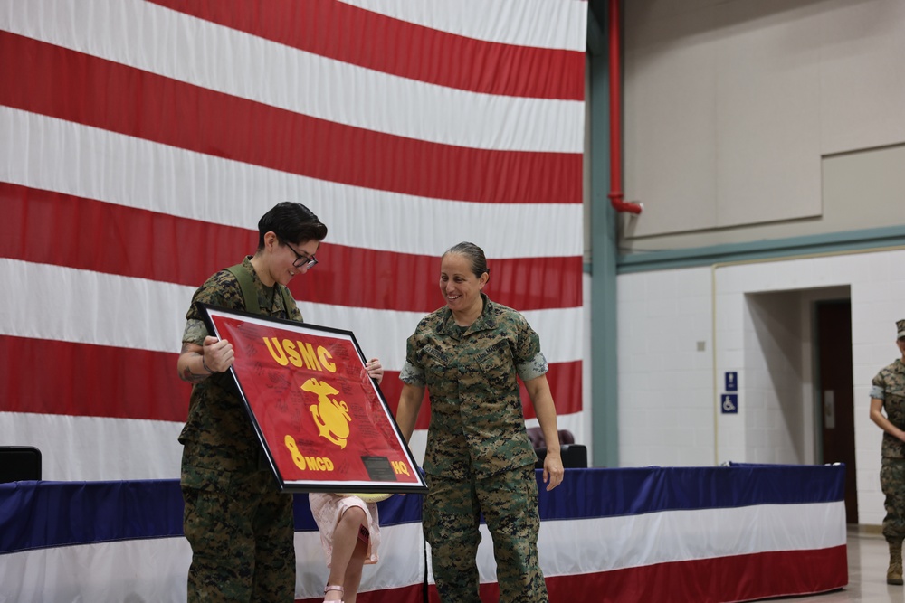 8th Marine Corps District Relief and Appointment