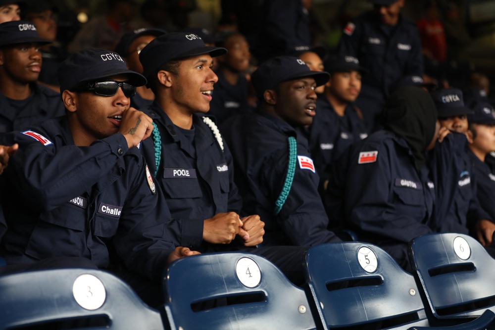 D.C. National Guard Supports Pregame Ceremony During National Guard Day 2025 at Nationals Park